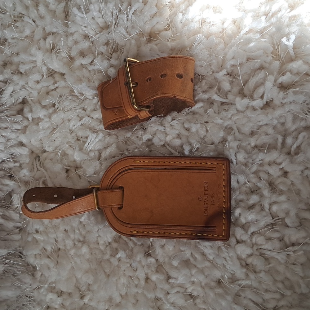 Louis Vuitton  Luggage Tag ONLY